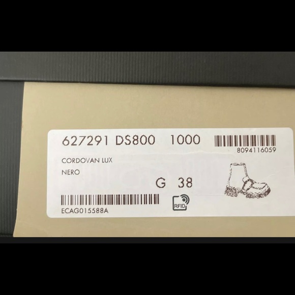 COPY - Gucci tiger head leather with rhinestone buckle ankle boot European 38 U… - Picture 3 of 9